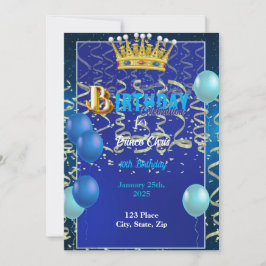 Birthday Uitnodiging