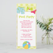 Birthday Uitnodiging (Staand voorkant)