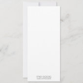 Birthday Uitnodiging (Achterkant)