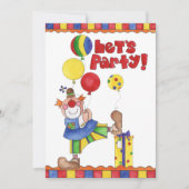 Birthday Uitnodiging (Voorkant)