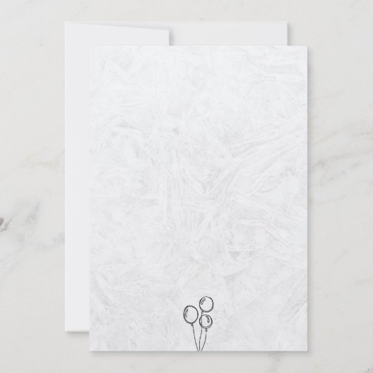 Birthday Uitnodiging (Achterkant)