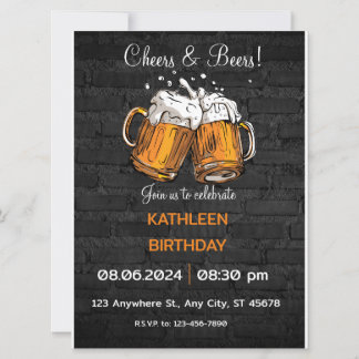 Birthday Uitnodiging