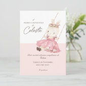 Birthday Uitnodiging | Baptisme-uitnodiging (Staand voorkant)