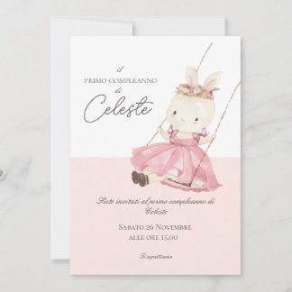 Birthday Uitnodiging | Baptisme-uitnodiging