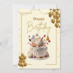 birthday-uitnodiging kaart<br><div class="desc">uitnodiging om deel te nemen aan een birthday-overeenkomst voor alle groepen en pagina's</div>