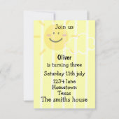 Birthday-uitnodiging Kaart (Voorkant)