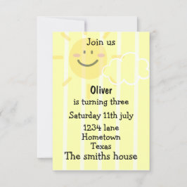 Birthday-uitnodiging Kaart