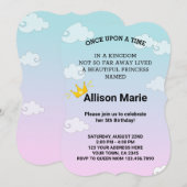 Birthday-uitnodiging Kaart (Voorkant / Achterkant)