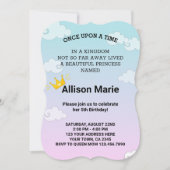 Birthday-uitnodiging Kaart (Voorkant)