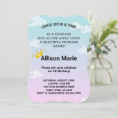 Birthday-uitnodiging Kaart (Staand voorkant)