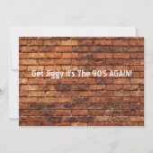 Birthday-uitnodiging van 90 kaart (Achterkant)