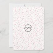 Birthday-uitnodiging voor de pool - zwom kaart (Achterkant)