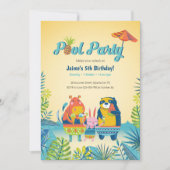 Birthday-uitnodiging voor de spoelveefokkerij kaart (Voorkant)