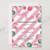Birthday uitnodiging voor het vieren van Tutti Fru (Voorkant)