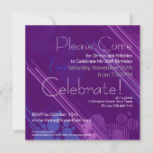 Birthday - uitnodiging voor House Party (Achterkant)