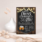 Birthday - uitnodiging voor kazen en bier