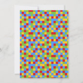 Birthday-uitnodiging voor videogame Birthday Kaart (Achterkant)