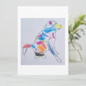 Birthday-uitnodigingen (Staand voorkant)