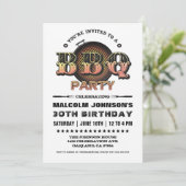 Birthday-uitnodigingen | BBQ Party Kaart (Staand voorkant)