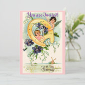  Birthday-uitnodigingen Kaart (Staand voorkant)