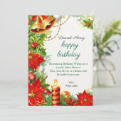 Birthday-uitnodigingen Kaart (Staand voorkant)