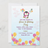 Birthday-uitnodigingen Kaart (Voorkant)