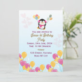 Birthday-uitnodigingen Kaart (Staand voorkant)