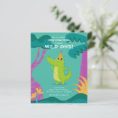 Birthday-uitnodigingen van het Kind van begrotings (Staand voorkant)