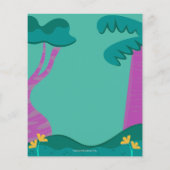 Birthday-uitnodigingen van het Kind van begrotings (Achterkant)