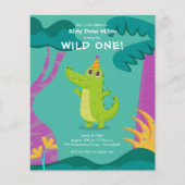 Birthday-uitnodigingen van het Kind van begrotings (Voorkant)