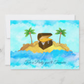 Birthday-uitnodigingen van Pirate Party Kaart (Achterkant)