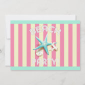 Birthday-uitnodigingen voor beide partijen kaart (Achterkant)