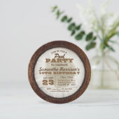 Birthday-uitnodigingen voor Kokosnoot Summer Pool Kaart (Staand voorkant)