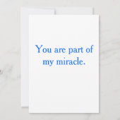 Birthday-uitnodigingen voor obriety kaart (Achterkant)