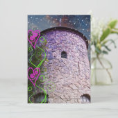 Birthday-uitvindingen van Magical Castle Kaart (Staand voorkant)