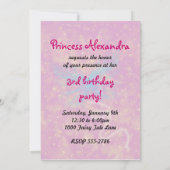 Birthday-uitvindingen van Magical Castle Kaart (Achterkant)