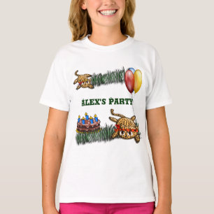 Birthday - uitvindingen van Ultra Cute Leopard Saf T-shirt