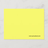 Birthday - uitvindingen van Ultra Cute Leopard Saf Uitnodiging Briefkaart (Achterkant)