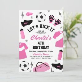 Birthday-uitvindingen voor Voetbal | Uitnodiging v