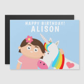 Birthday Unicorn (Voorkant / Achterkant)