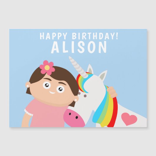 Birthday Unicorn (Voorkant)