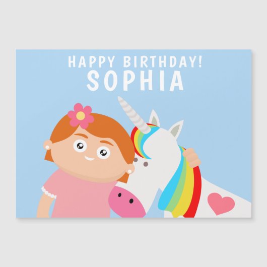 Birthday Unicorn (Voorkant)