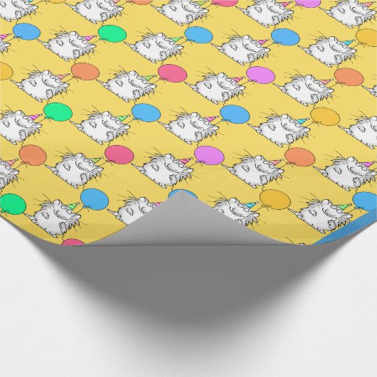 BIRTHDAY-VANGSTEN van Sandra Boynton Cadeaupapier (Hoek)