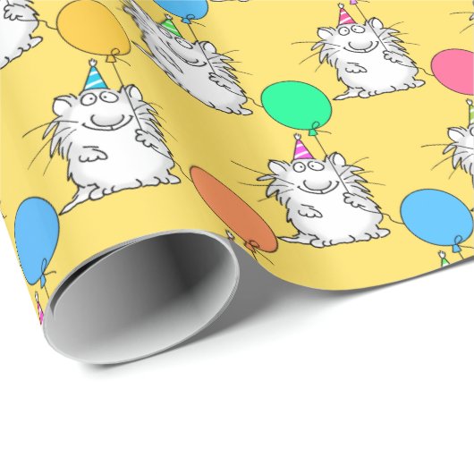 BIRTHDAY-VANGSTEN van Sandra Boynton Cadeaupapier (Rol Hoek)