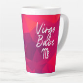 Birthday vigo Babe Zodiac Star Sign Latte Mok (Rechterhoek)