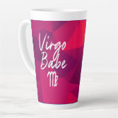 Birthday vigo Babe Zodiac Star Sign Latte Mok (Linkerhoek)