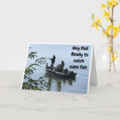 BIRTHDAY VIST MET *DAD* KAART (Gele Bloem)