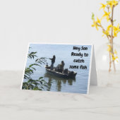 BIRTHDAY VIST MET SON KAART (Gele Bloem)