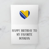 Birthday, Vlag Patriotic Kaart (Binnen)