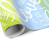 Birthday Voeg Groene ID274 van het Blok van de Kle Cadeaupapier (Rol Hoek)